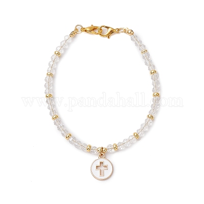 2шт. 2 стиля стеклянных бусин BJEW-JB11568-1