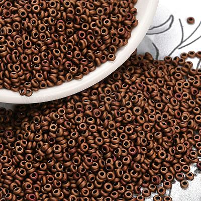 Полукруглые бусины toho 11/0&nbsp;SEED-DR11-0618-1