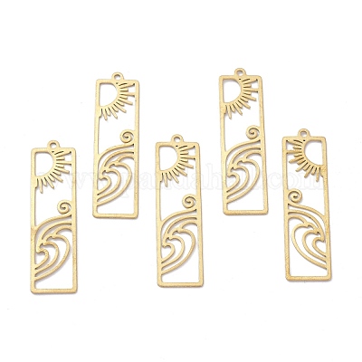 Латунные подвески&nbsp;KK-I010-12C-1