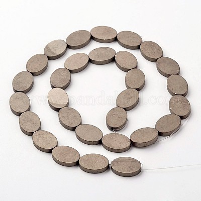 Гальванизировать немагнитных синтетический гематит бисер пряди G-F300-10-F06-1