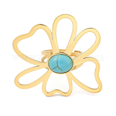 Регулируемые кольца из нержавеющей стали 304 для женщин RJEW-F158-01G-1