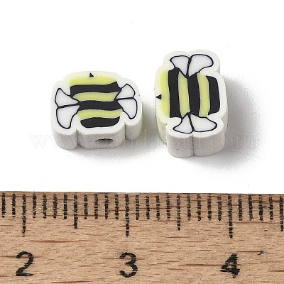 Бусины из полимерной глины  CLAY-H005-11-1