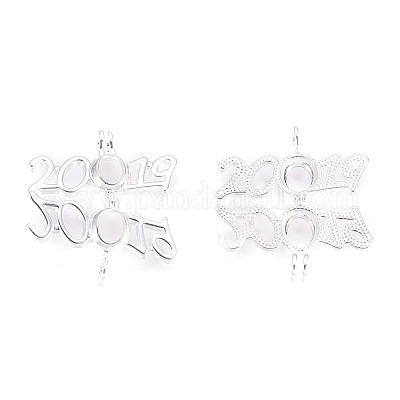 Подвески латуни медальон KK-F755-27S-NF-1