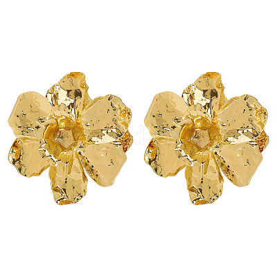 Серьги сплава EJEW-D300-02G-06-1