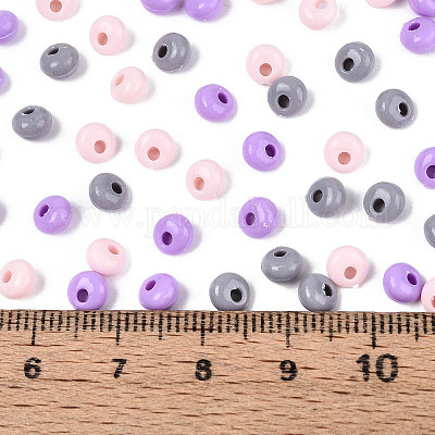 Непрозрачные акриловые бусины OACR-N150-05H-1