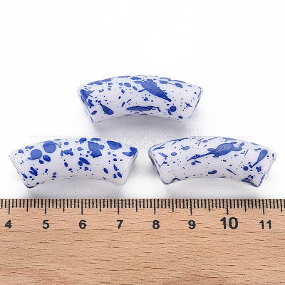 Непрозрачные акриловые бусины MACR-S372-001F-B05-1