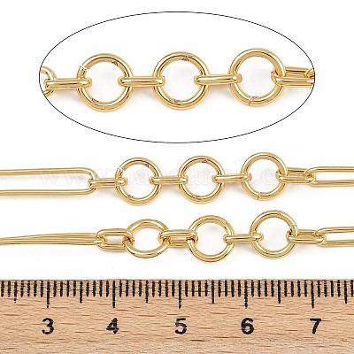 Латунь Figaro цепи CHC-L054-03G-1