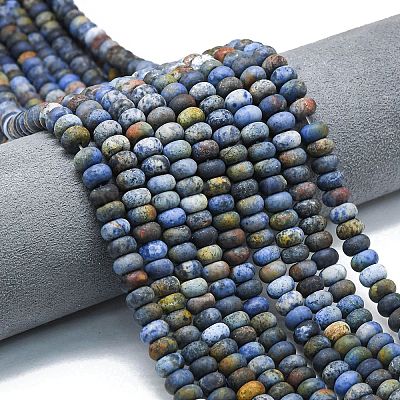 Натуральные нити из бисера G-P575-A48-8x5mm-1