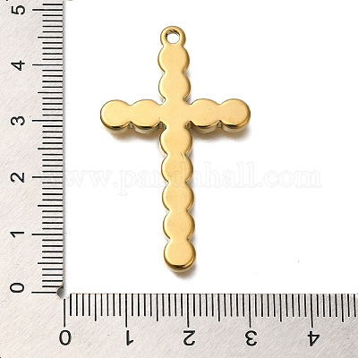 Ионное покрытие (ip) 304 нержавеющая сталь подвеска со стразами STAS-H225-07G-1