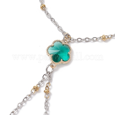 Набор из 3 браслета из цепей из нержавеющей стали 304 BJEW-JB12660-1