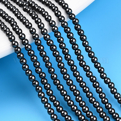 Выпечка из окрашенного перламутрового стекла жемчужные бусинки HY-N002-2mm-A02-1