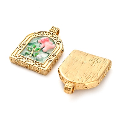 Подвески из нержавеющей стали 304 с эмалью STAS-B084-08G-03-1