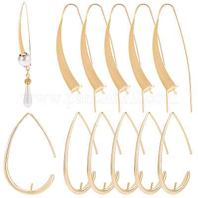 14k Gold Filled Circular Hoop Earring, Earring Supplies for DIY