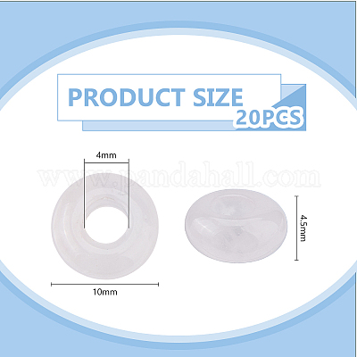 20шт. натуральные европейские бусины&nbsp;G-DC0001-51C-1