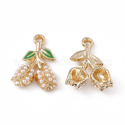 Подвески из эмали и сплава ENAM-K066-06G-1