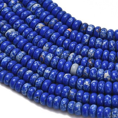 Синтетические имперские нитки из бисера яшмы G-Z110-B04-2x4mm-01-1