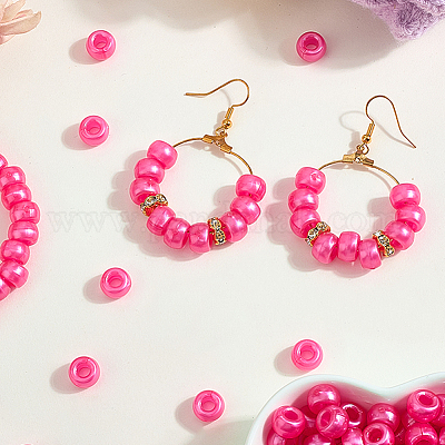 800cs пластиковые перламутровые бусины&nbsp;KY-SP0001-53C-1