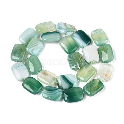 Природный агат бисер нитей G-N356-03A-10-1