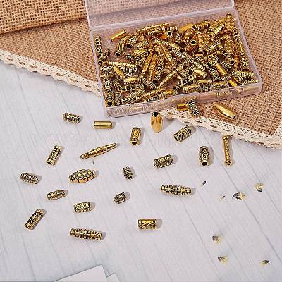 150шт 15 стильные бусины из сплава в тибетском стиле TIBEB-SZ0001-01-1