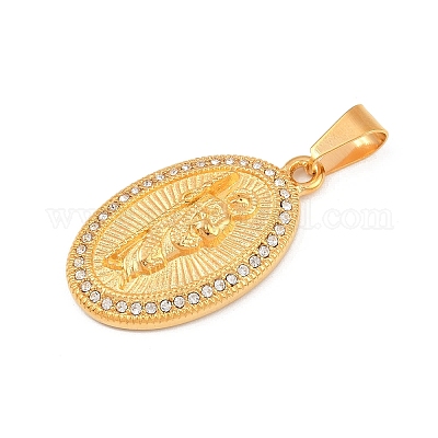 Нержавеющая сталь 304 с подвесками из стразов STAS-Z171-24G-02-1