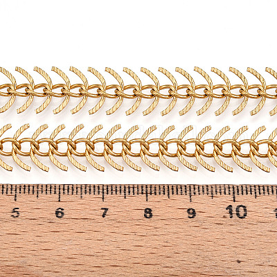 Цепи из нержавеющей стали 304 с звеньями типа «рыбья кость» CHS-N004-01G-1