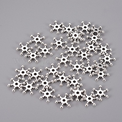 Тибетском стиле сплав Шарики прокладки X-LFH20044Y-1