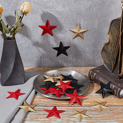 30 шт. 3 цвета железные подвески&nbsp;IFIN-GF0001-47C-1