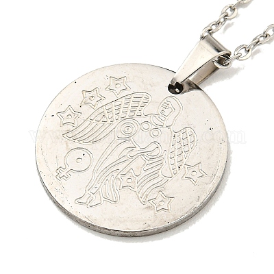 Не тускнеющие подвески-созвездия NJEW-S422-04P-06-1