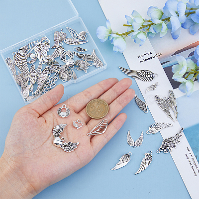 110шт 22 стиля подвески из сплава в тибетском стиле FIND-DC0005-79-1