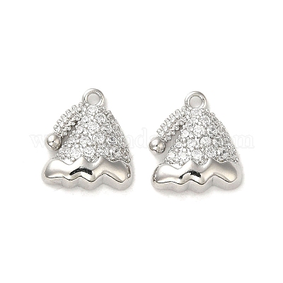 Латунные микро проложить кубического циркония подвески KK-H455-24P-1