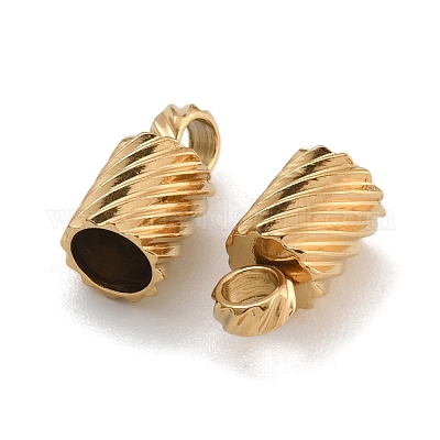 Ионное покрытие (IP) наконечники шнура из нержавеющей стали 304 STAS-Z084-07G-01A-1