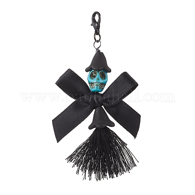 Синтетическая бирюза подвеска украшение HJEW-JM03690-1