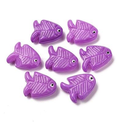 Прозрачные стеклянные эмалевые бусины LAMP-U004-06-01-1