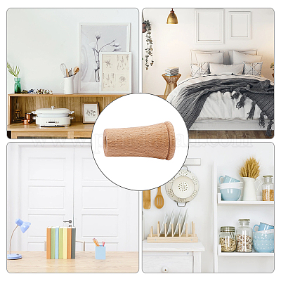 Деревянная вешалка для крючков AJEW-WH0189-45-1