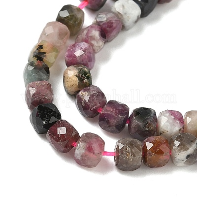 Натуральный турмалин бисер нитей G-F619-44-01-1