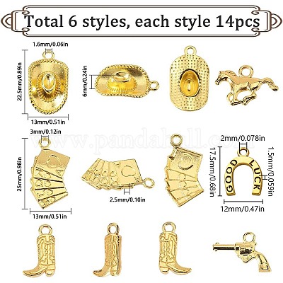 Подвески из сплава 84 шт.&nbsp;FIND-SC0013-31-1