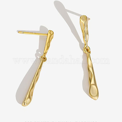 S925 серьги-гвоздики из стерлингового серебра в форме палочки II9933-1