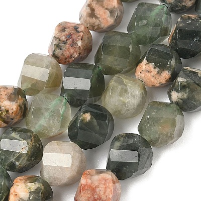 Естественный зеленый опал бисер нитей&nbsp;G-C267-B05-1