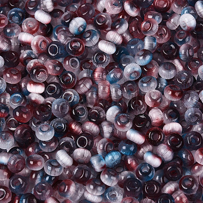 Имитация кошачьего глаза стеклянные бусины SEED-N007-31F-1