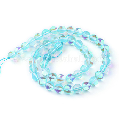 Синтетические лунные камни G-R375-6mm-B04-1