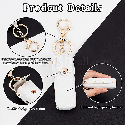 Shop WADORN 2pcs Chapstick Keychain Holder for Jewelry Making - PandaHall  Selected