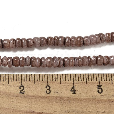 Окрашенные нити бусин из натуральных пресноводных ракушек BSHE-G039-07I-1