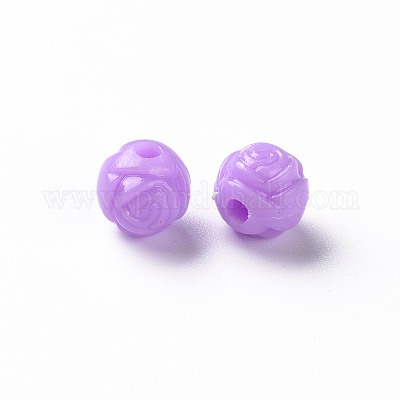 Непрозрачный полистирол (пс) пластиковые европейские бусы KY-I004-24A-1