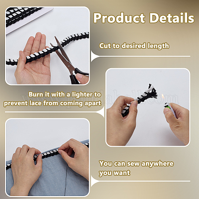 10 ярд полиэстеровой ленты&nbsp;AJEW-FG0005-08A-1