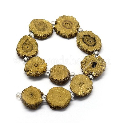 Натуральные друзы кварц хрустальные бусы пряди G-F582-A03-1