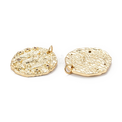 Латунные микро проложить кубического циркония подвески ZIRC-J040-45G-1