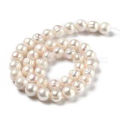 Нити из натурального культивированного пресноводного жемчуга PEAR-L033-22-1
