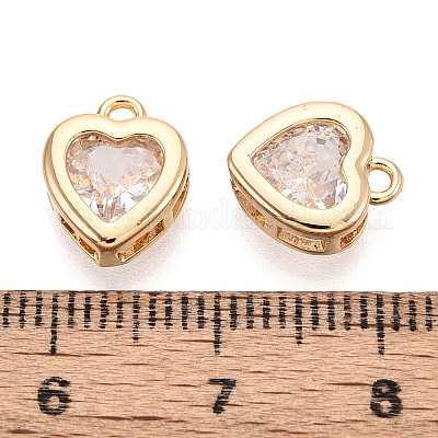 Латунные микро проложить кубического циркония подвески KK-N275-13A-G-1