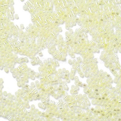 Стеклянные бусины прозрачных цветов SEED-H003-01N-1