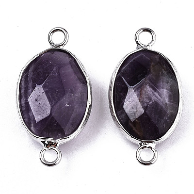 Природные аметисты соединения / коннекторы G-T131-102-19-1